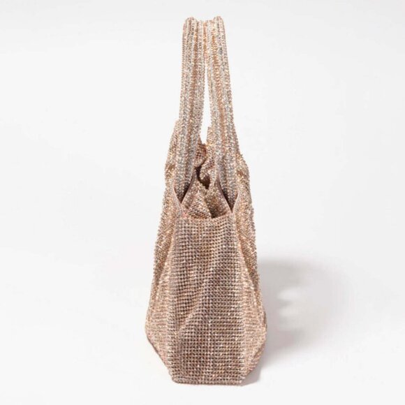 New SIMKHAI Ellerie Crystal Vanilla Mini Bag NWT - Picture 5 of 14